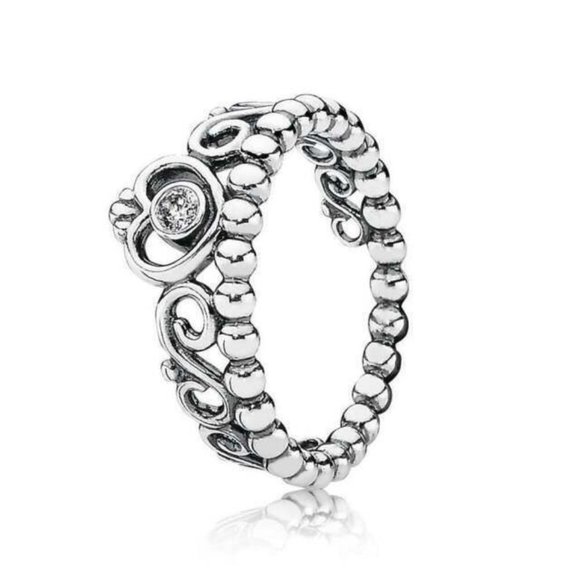 PANDORA Size 6 52 My Princess Tiara Ring - Picture 1 of 6